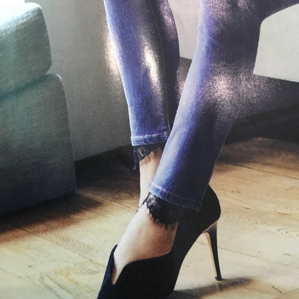 Suede Notch-Front Bootie